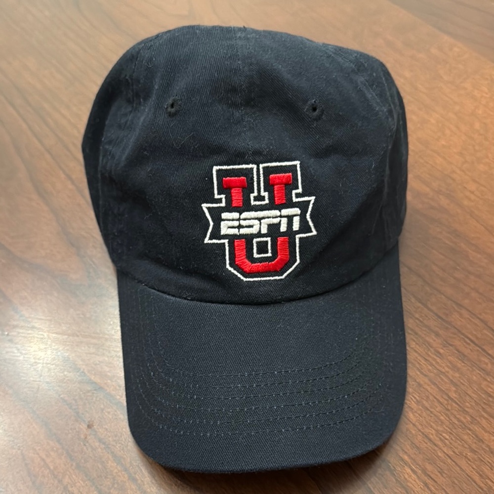 New ESPN U Black Cap